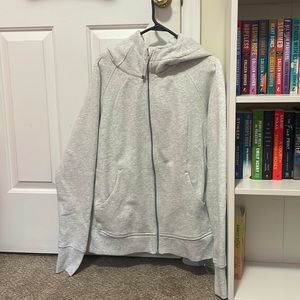 Full Zip Lululemon Scuba Hoodie